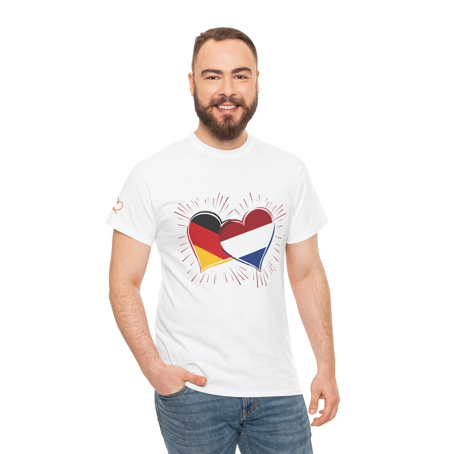 "Zwei Herzen, ein Band“ T-Shirt