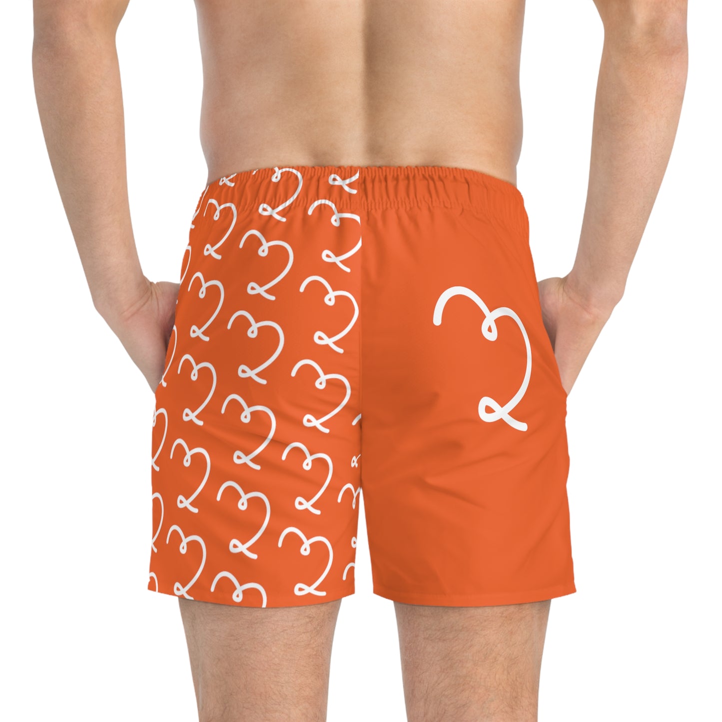 Badehose Orange