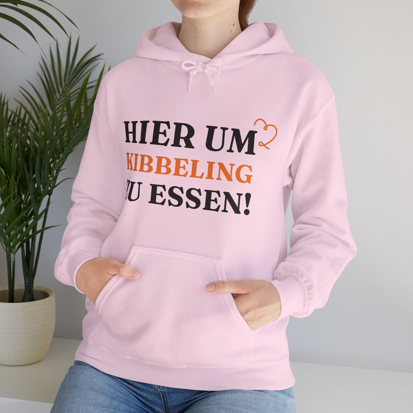 ''Hier, um Kibbeling zu essen!'' Hoodie