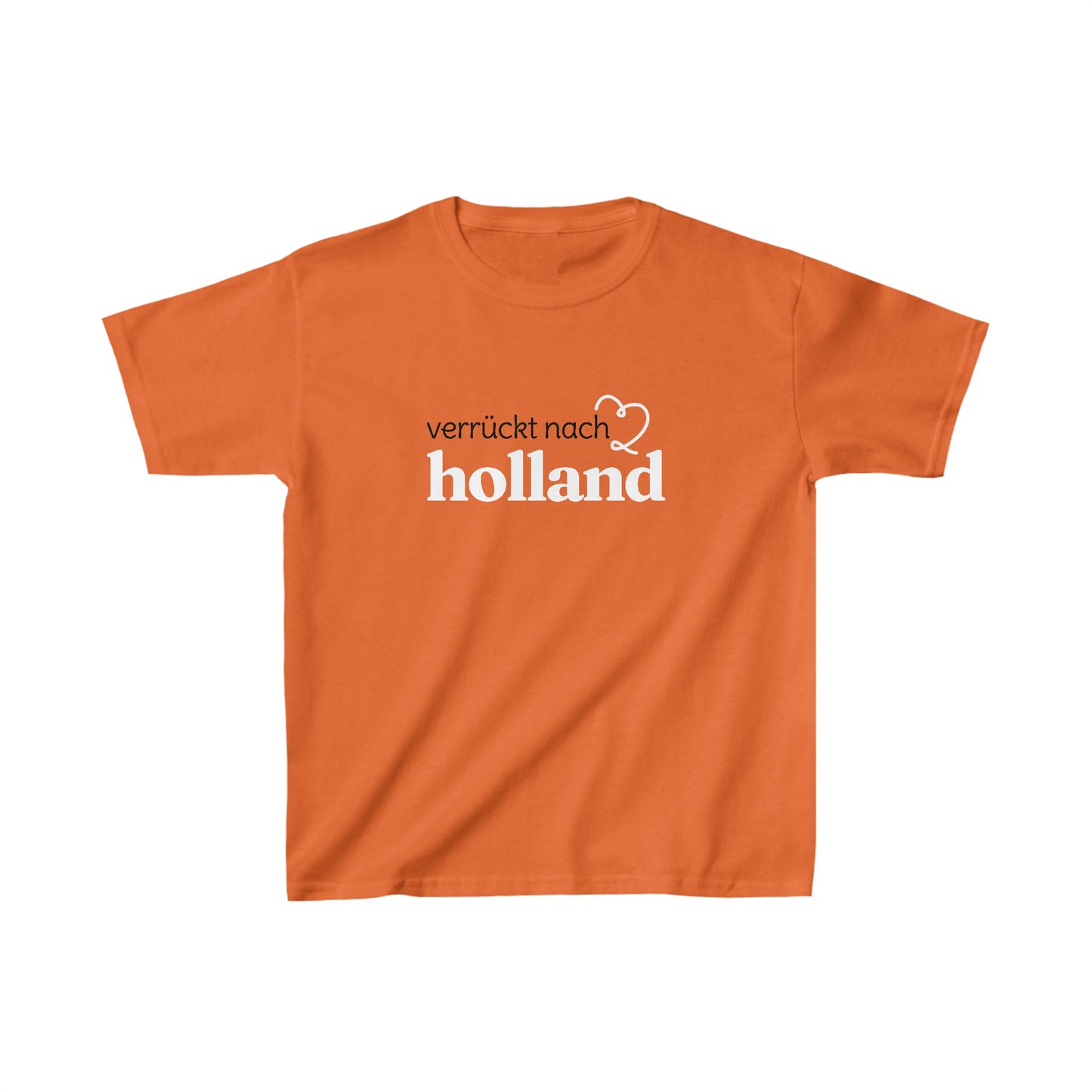 Kinder-T-Shirt "Verrückt Nach Holland"