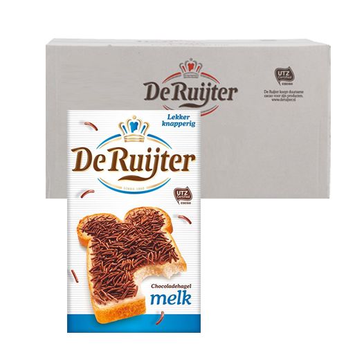 De Ruijter -Vollmilchschokolade Streusel - 6x 390g