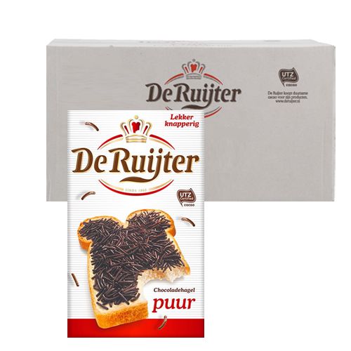 De Ruijter - Zartbitter Schokoladenstreusel - 6x 390g