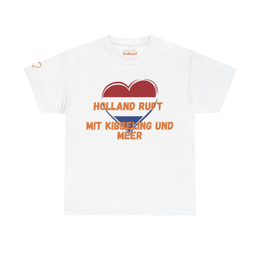 "Holland ruft – mit Kibbeling und Meer" T-Shirt