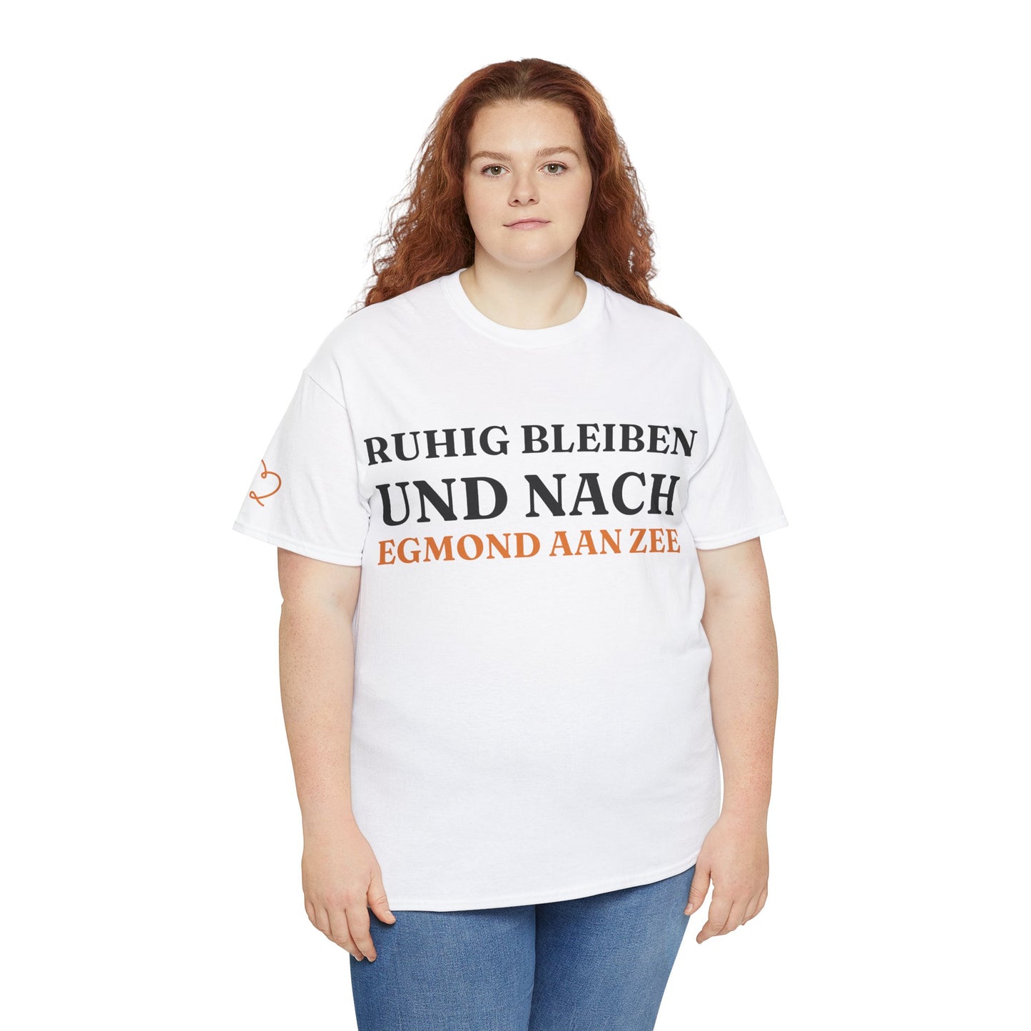 ''Ruhig bleiben und nach - Egmond aan Zee'' T-Shirt