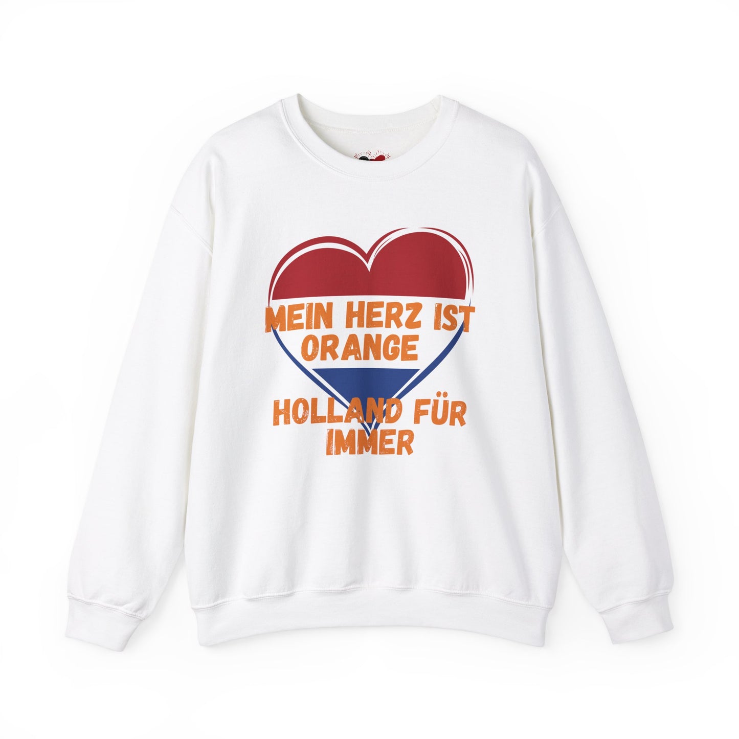 "Mein Herz ist orange – Holland für immer“ Sweatshirt