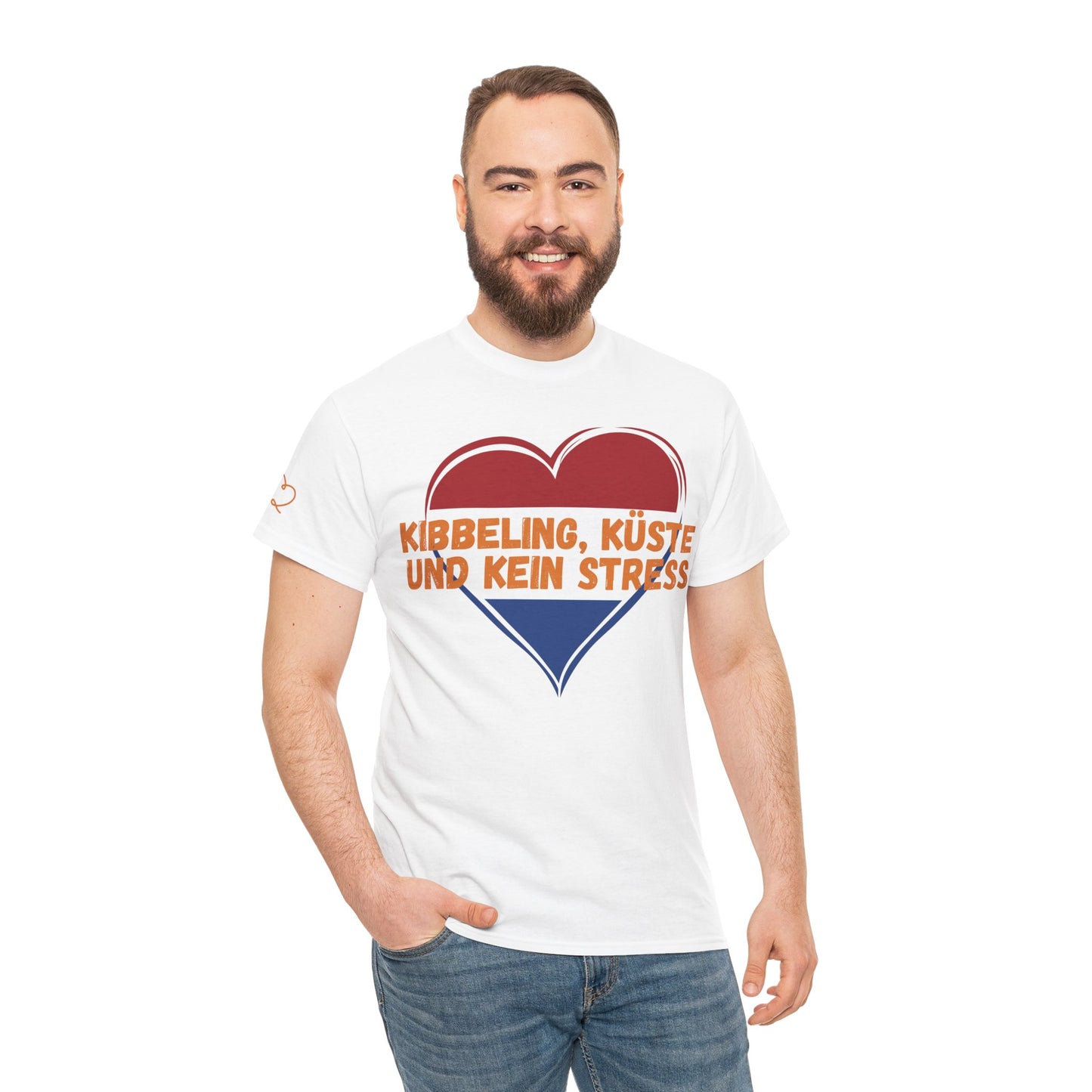 "Kibbeling, Küste und kein Stress" T-Shirt