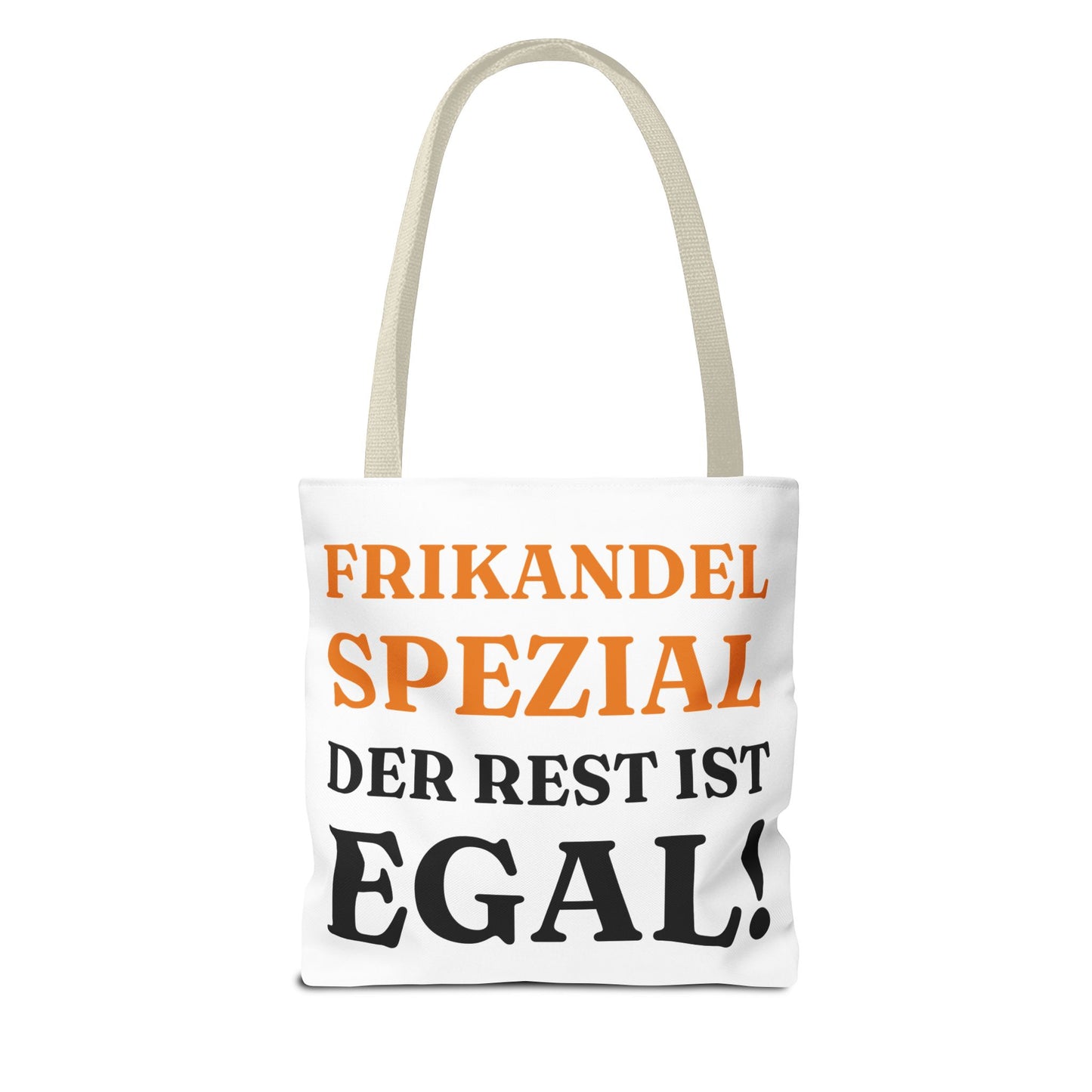 "Frikandel Spezial, der Rest ist egal!" Tragetasche