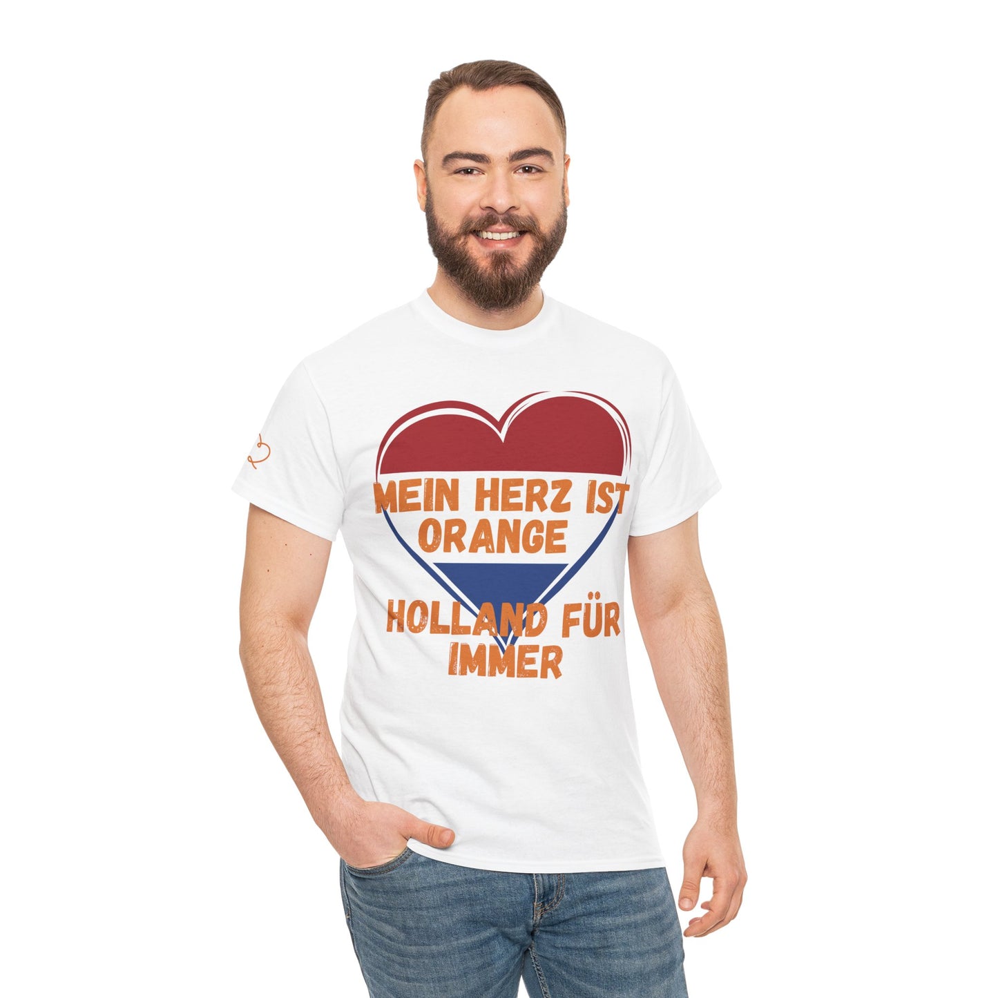 "Mein Herz ist orange – Holland für immer" T-Shirt