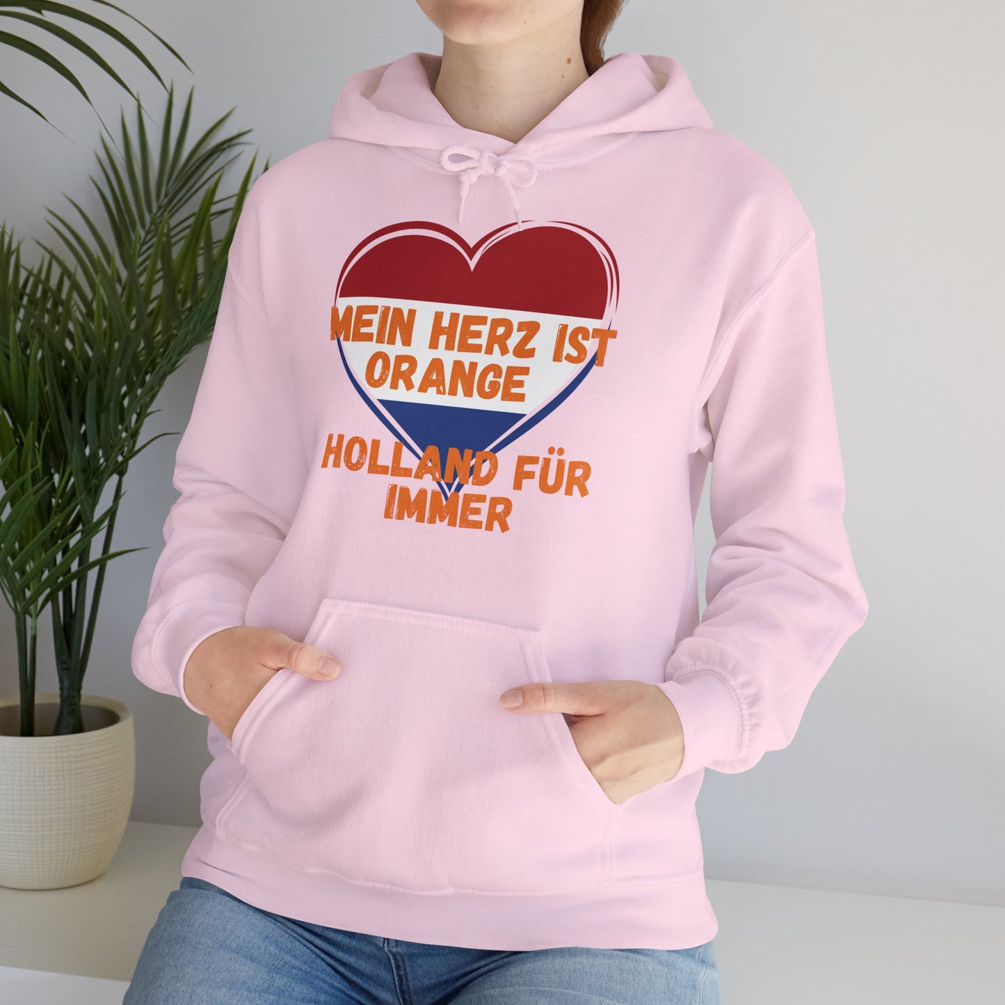 "Mein Herz ist orange – Holland für immer“ Hoodie