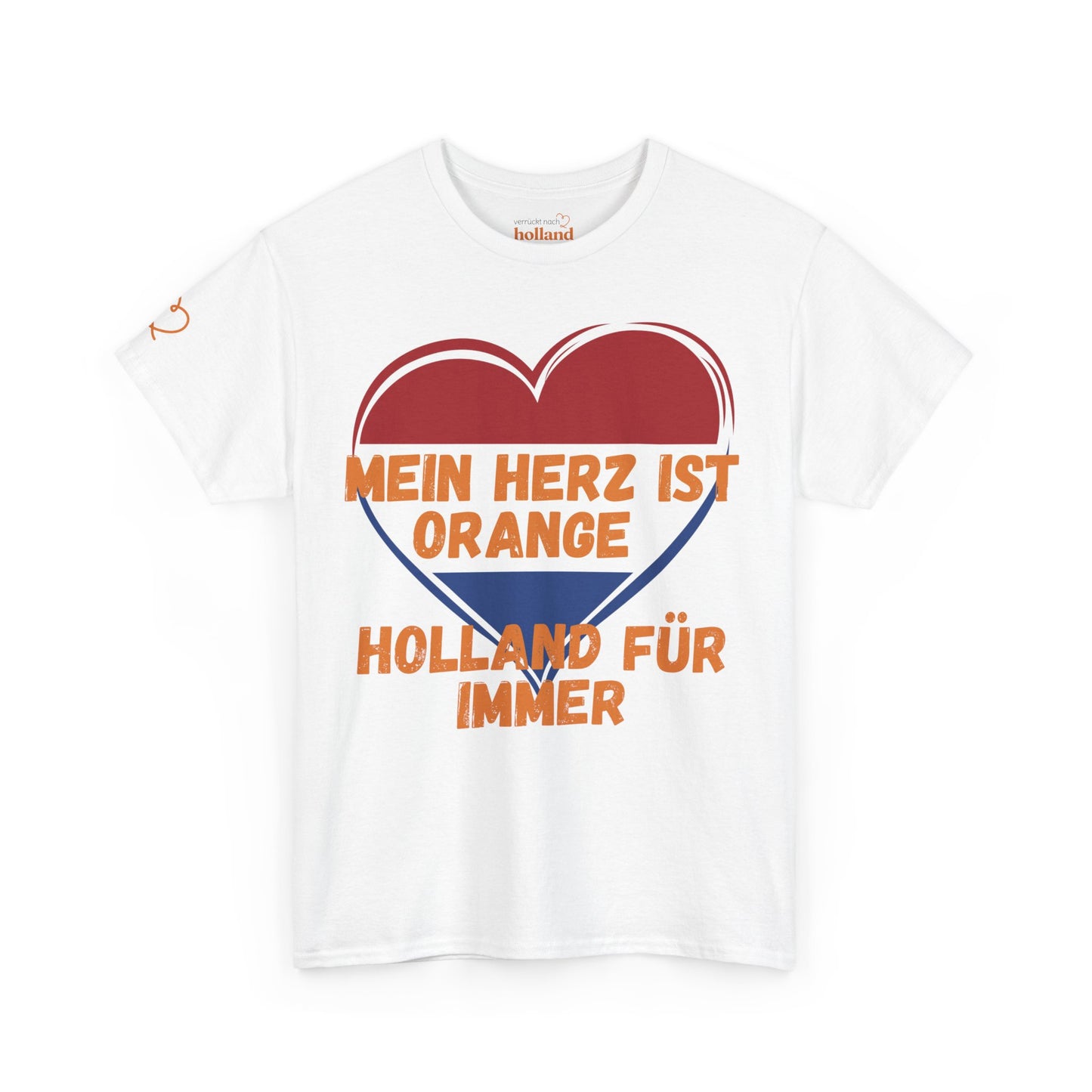 "Mein Herz ist orange – Holland für immer" T-Shirt