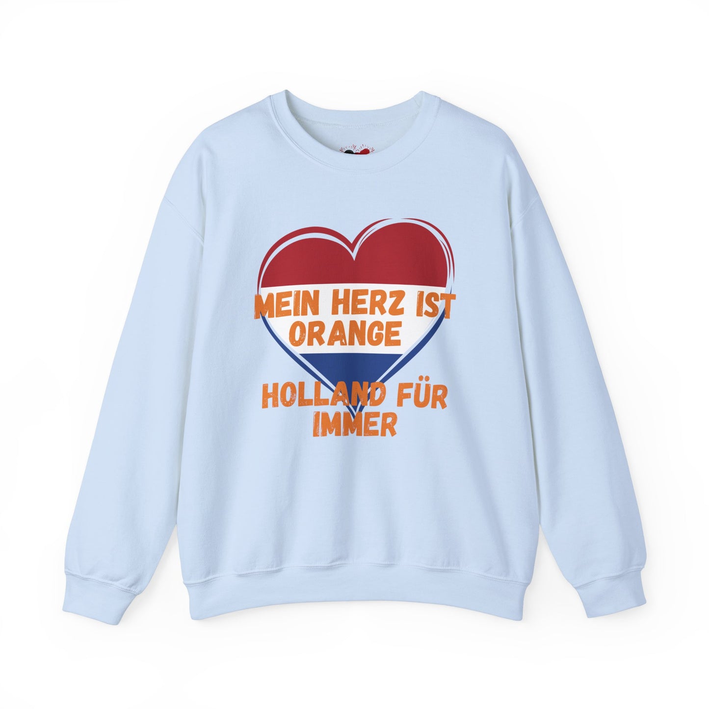 "Mein Herz ist orange – Holland für immer“ Sweatshirt