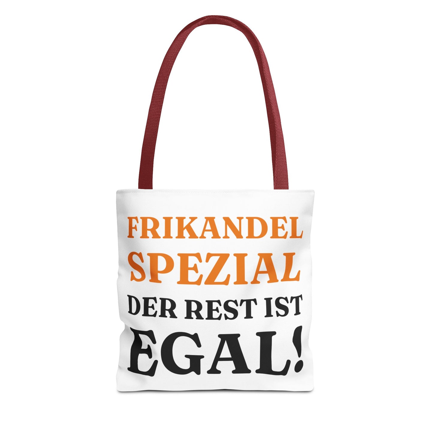 "Frikandel Spezial, der Rest ist egal!" Tragetasche