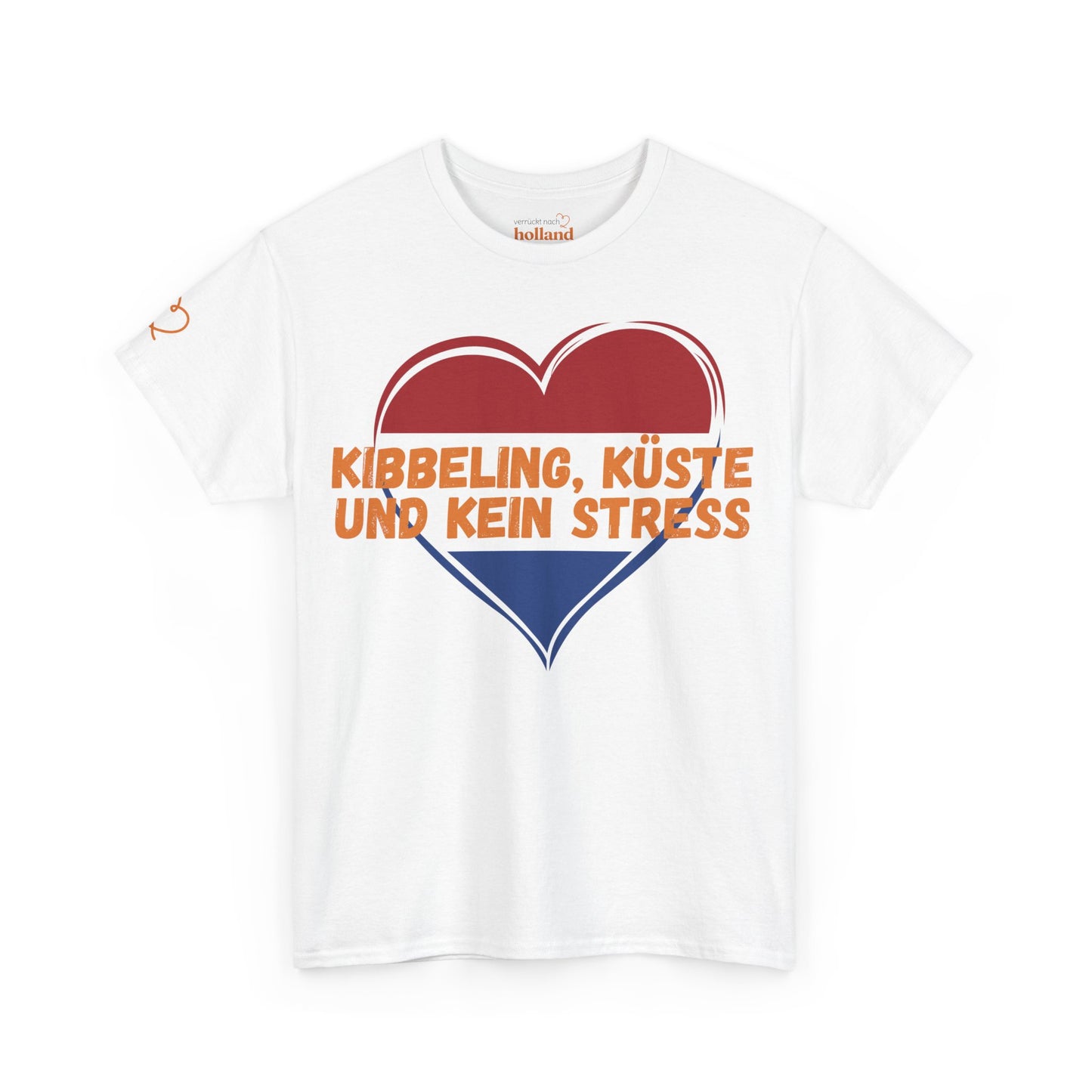 "Kibbeling, Küste und kein Stress" T-Shirt