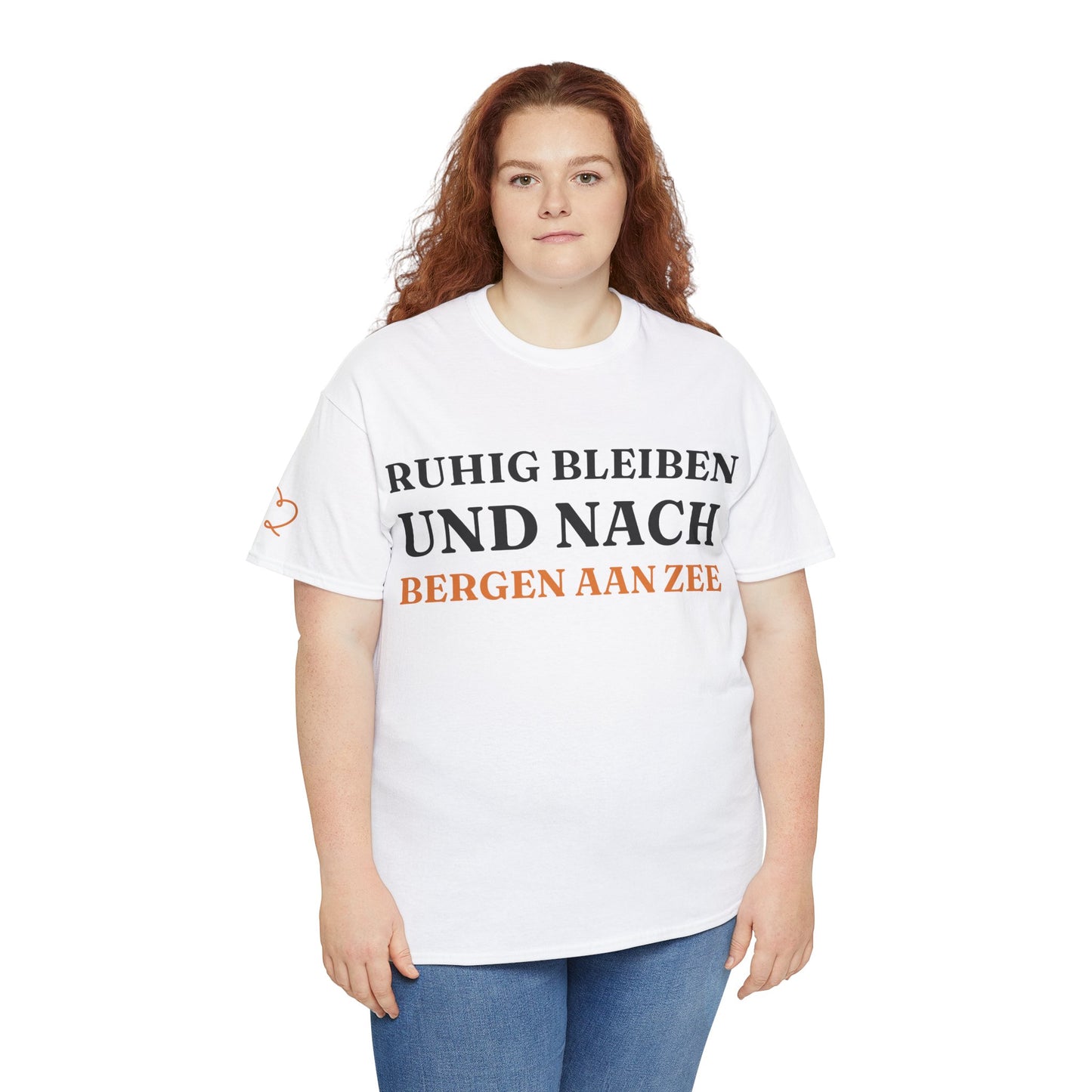 ''Ruhig bleiben und nach - Bergen aan Zee'' T-Shirt