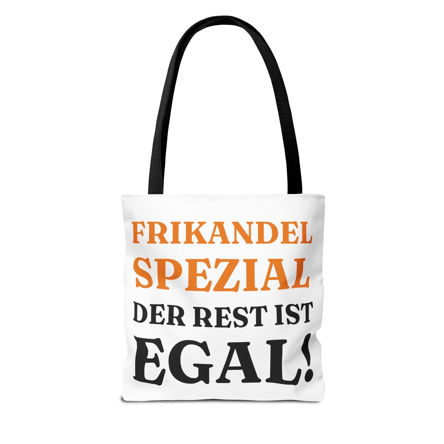 "Frikandel Spezial, der Rest ist egal!" Tragetasche