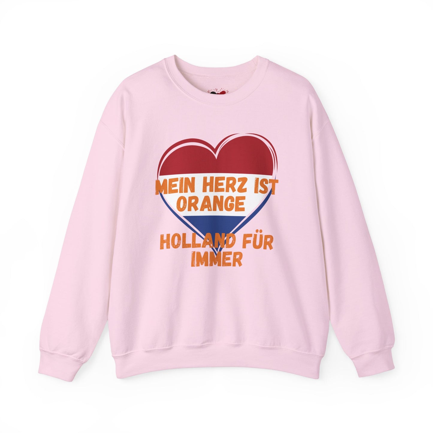 "Mein Herz ist orange – Holland für immer“ Sweatshirt