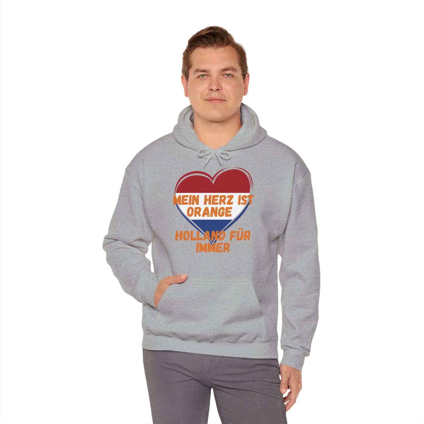 "Mein Herz ist orange – Holland für immer“ Hoodie