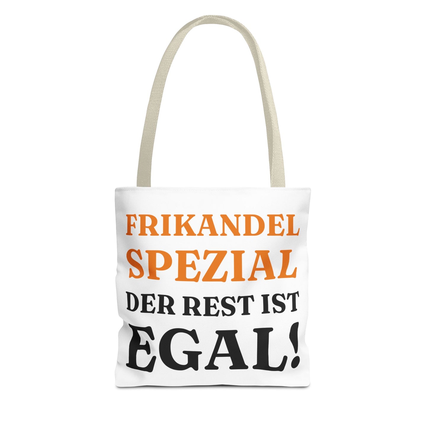 "Frikandel Spezial, der Rest ist egal!" Tragetasche