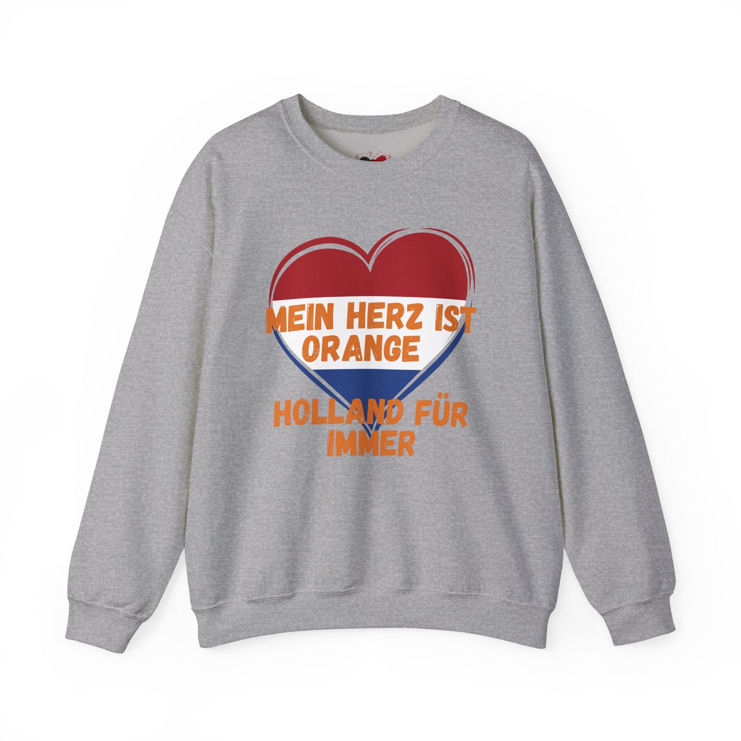 "Mein Herz ist orange – Holland für immer“ Sweatshirt