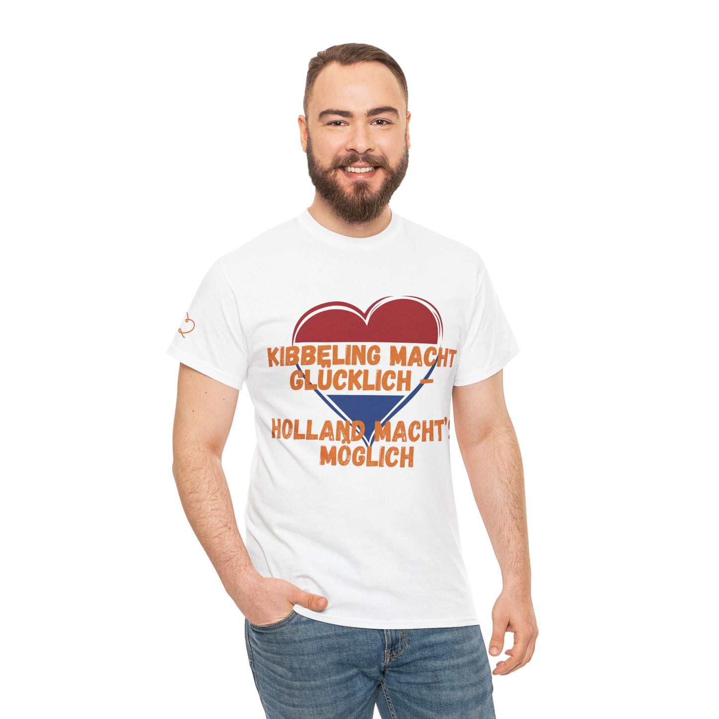 "Kibbeling macht glücklich – Holland macht’s möglich" T-Shirt