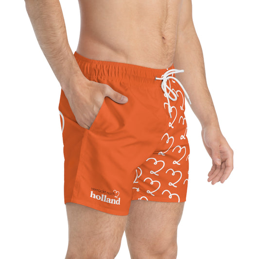 Badehose Orange