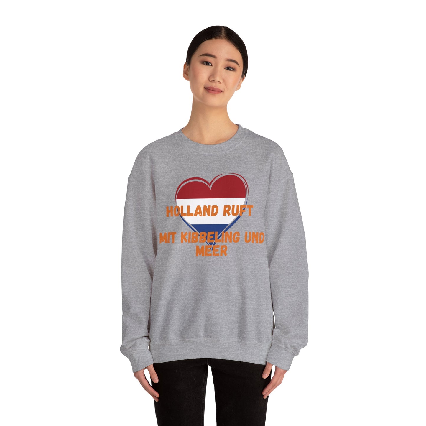 "Holland ruft – mit Kibbeling und Meer“ Sweatshirt