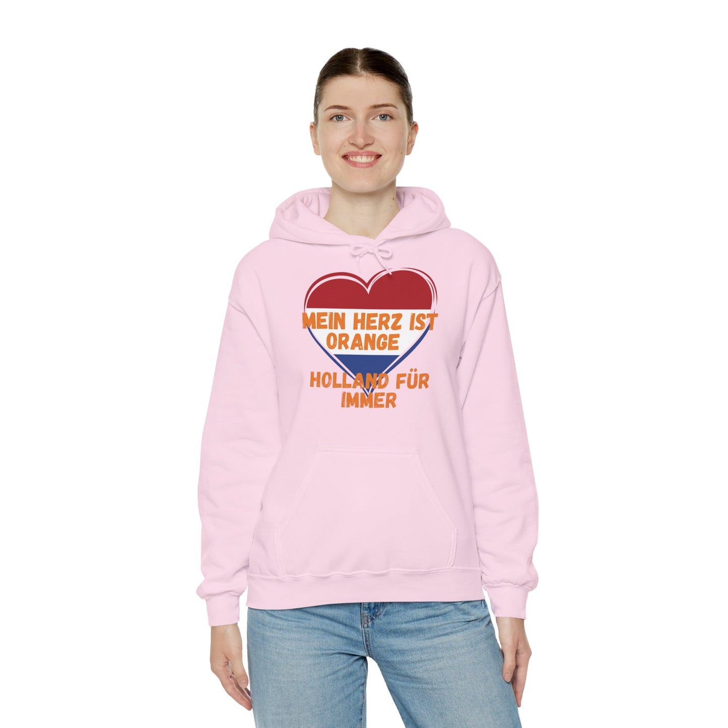 "Mein Herz ist orange – Holland für immer“ Hoodie