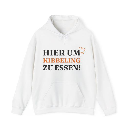 ''Hier, um Kibbeling zu essen!'' Hoodie