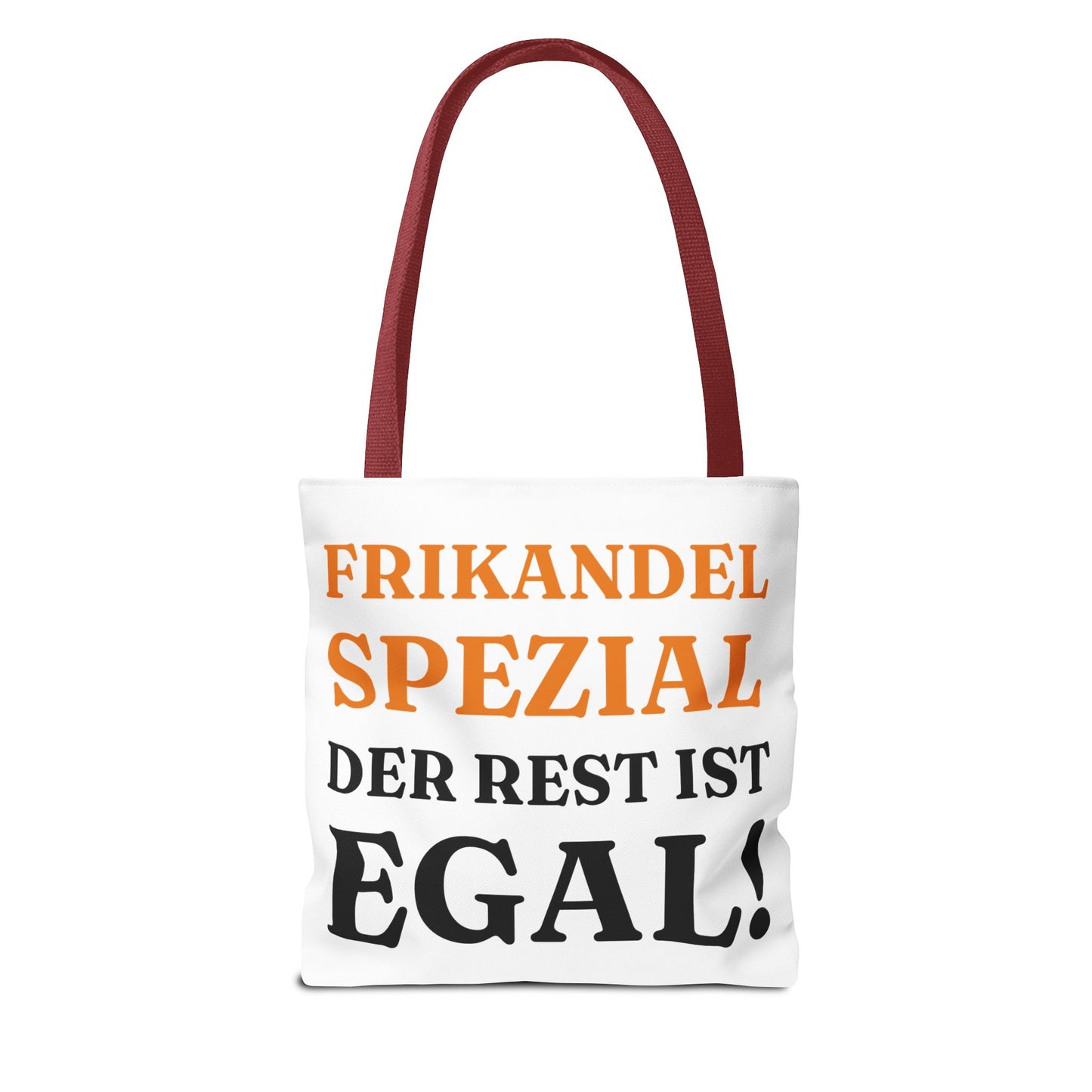 "Frikandel Spezial, der Rest ist egal!" Tragetasche