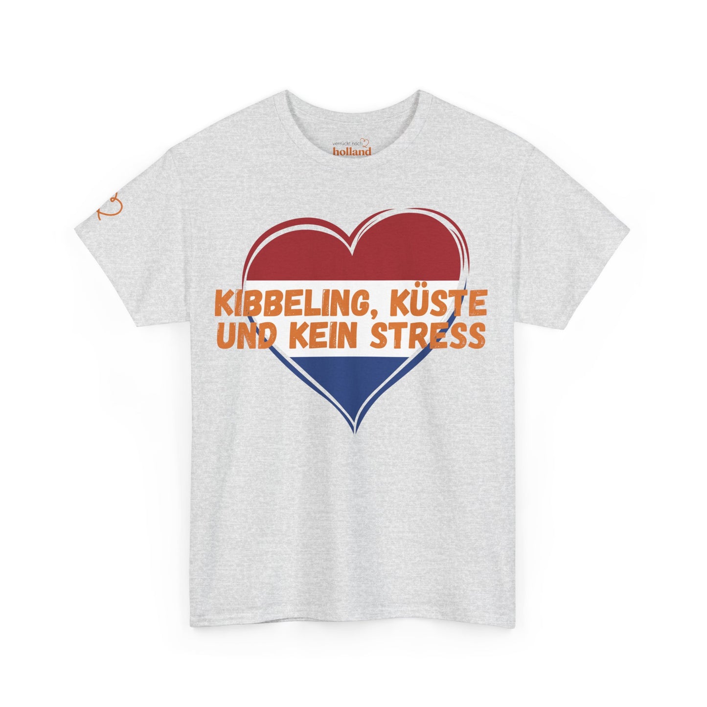 "Kibbeling, Küste und kein Stress" T-Shirt