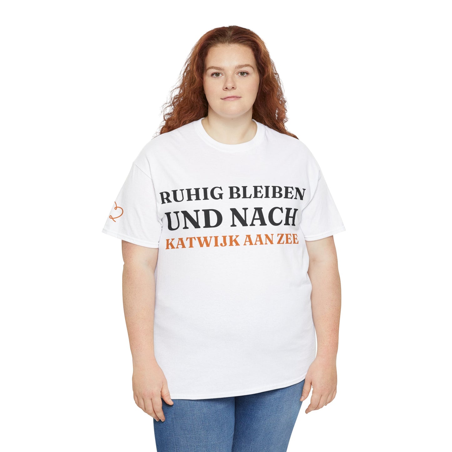 ''Ruhig bleiben und nach - Katwijk aan Zee'' T-Shirt