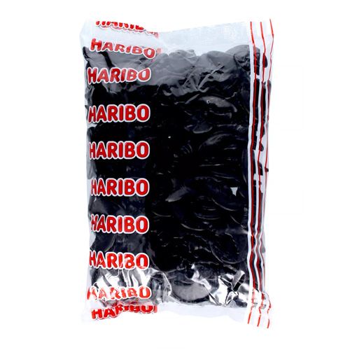 Haribo - Halbe Lakritz Monde - 3kg